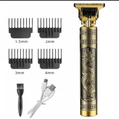 Professional Rechargeable Vintage T9 Metal Hair Trimmer | 1 Pcs