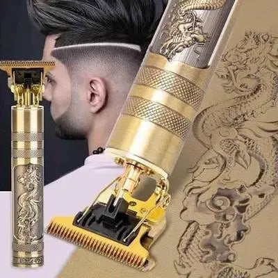 Professional Rechargeable Vintage T9 Metal Hair Trimmer | 1 Pcs